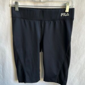 Fila Sport black athletic shorts, size XS
